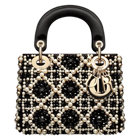 micro lady dior pearl|Lady Dior micro bag price.